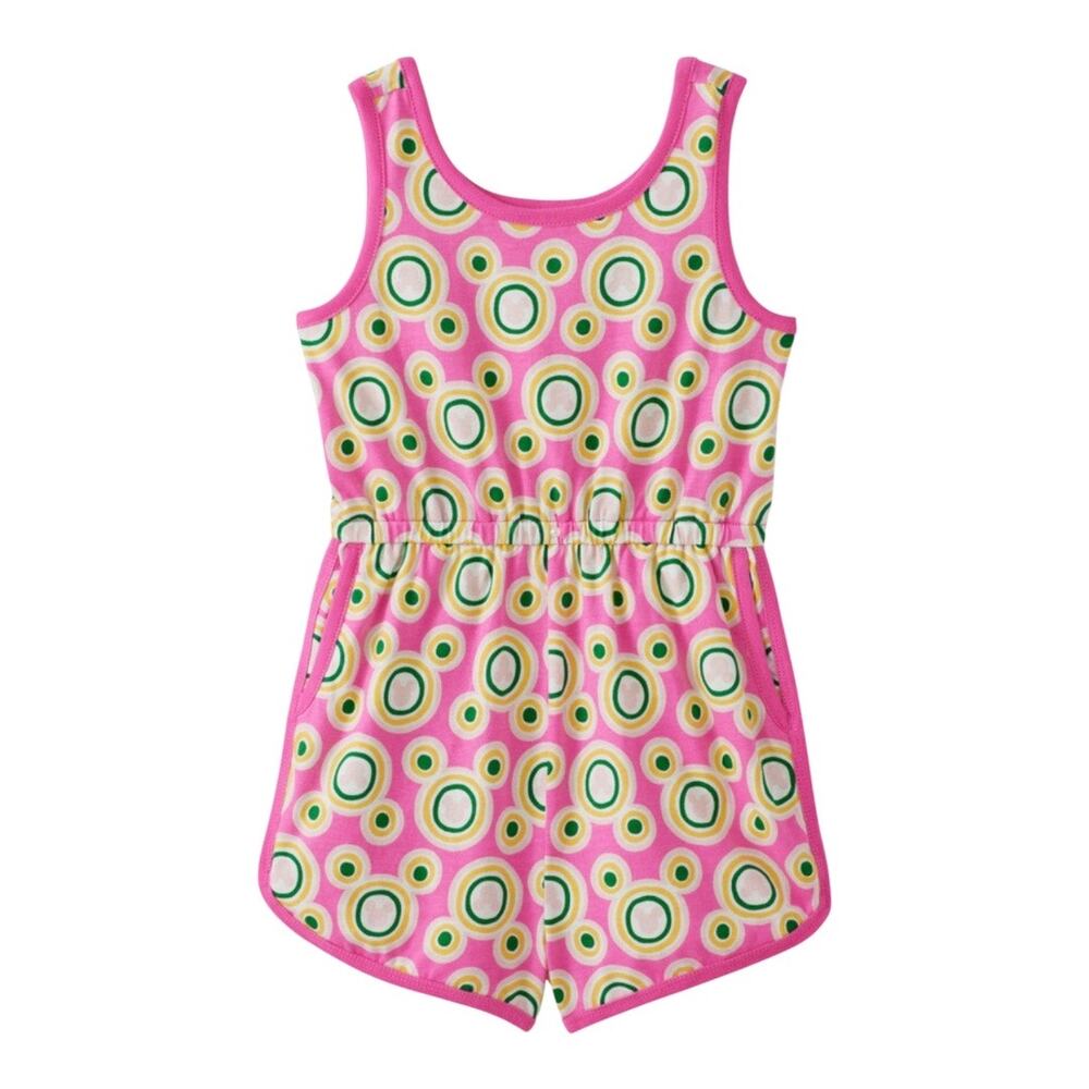 Hanna Andersson NWT Pink Disney Mickey Mouse Romper. Size 5.